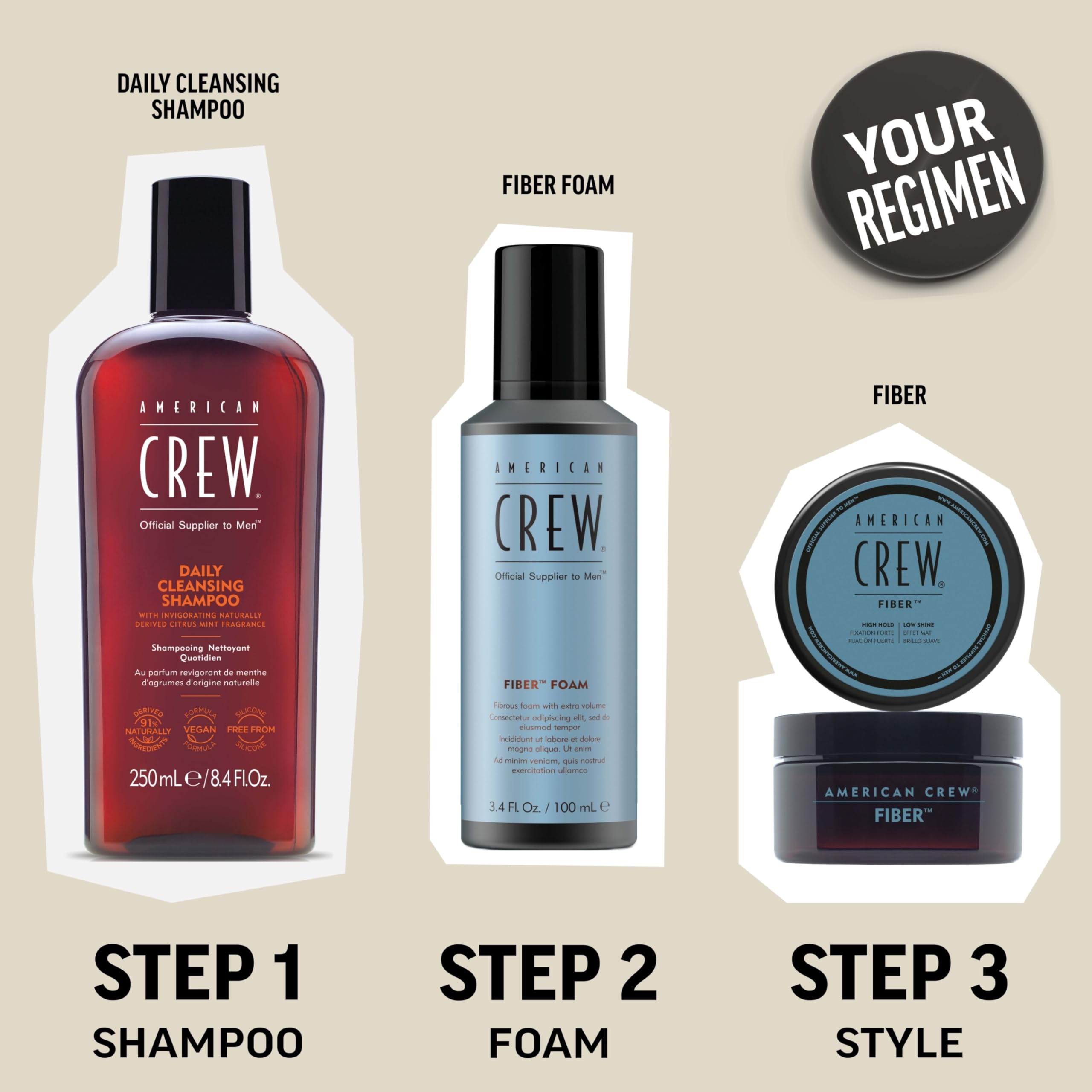 American Crew Boost Powder product shot in compact packaging