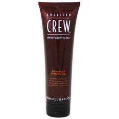 American Crew Classic Gel Firm Hold bottle offering strong hold with natural scent for versatile styling.