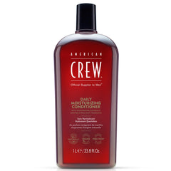 American Crew daily moisturizing conditioner bottle for soft, manageable hair hydration.