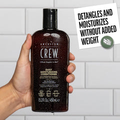 American Crew conditioner label highlighting Citrus Mint fragrance for refreshed hair.