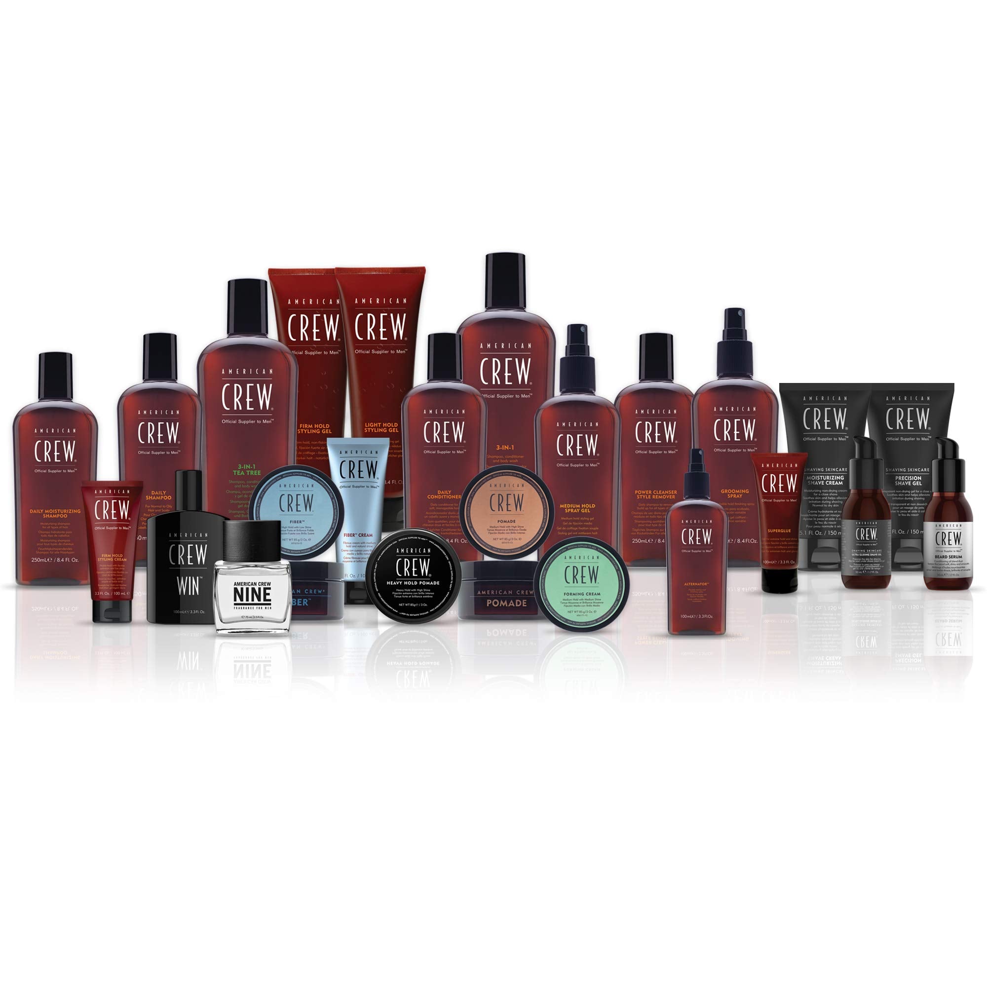 American Crew Daily Moisturizing Shampoo long-lasting bottle supports regular grooming
