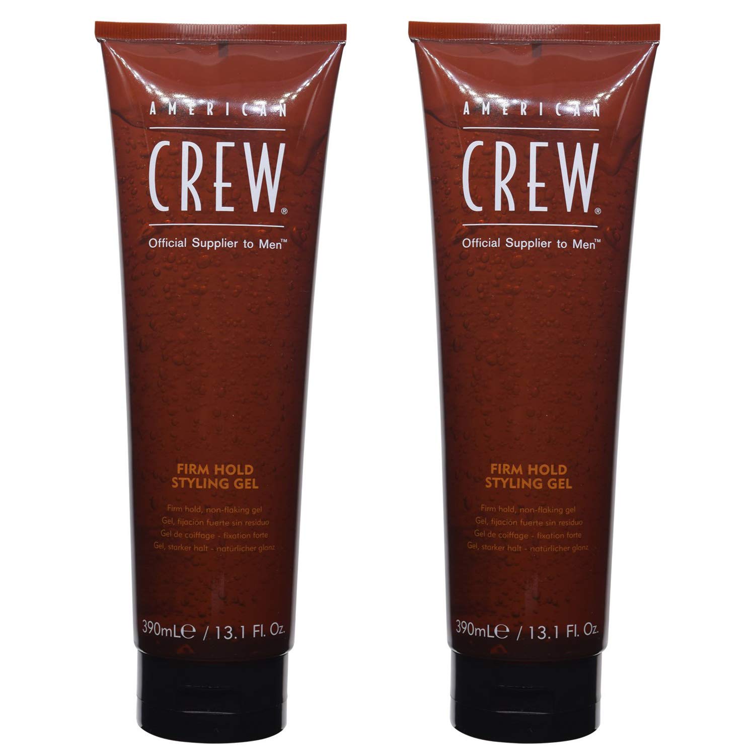 American Crew Firm Hold Styling Gel bottle for strong hold and defined, long-lasting styles.