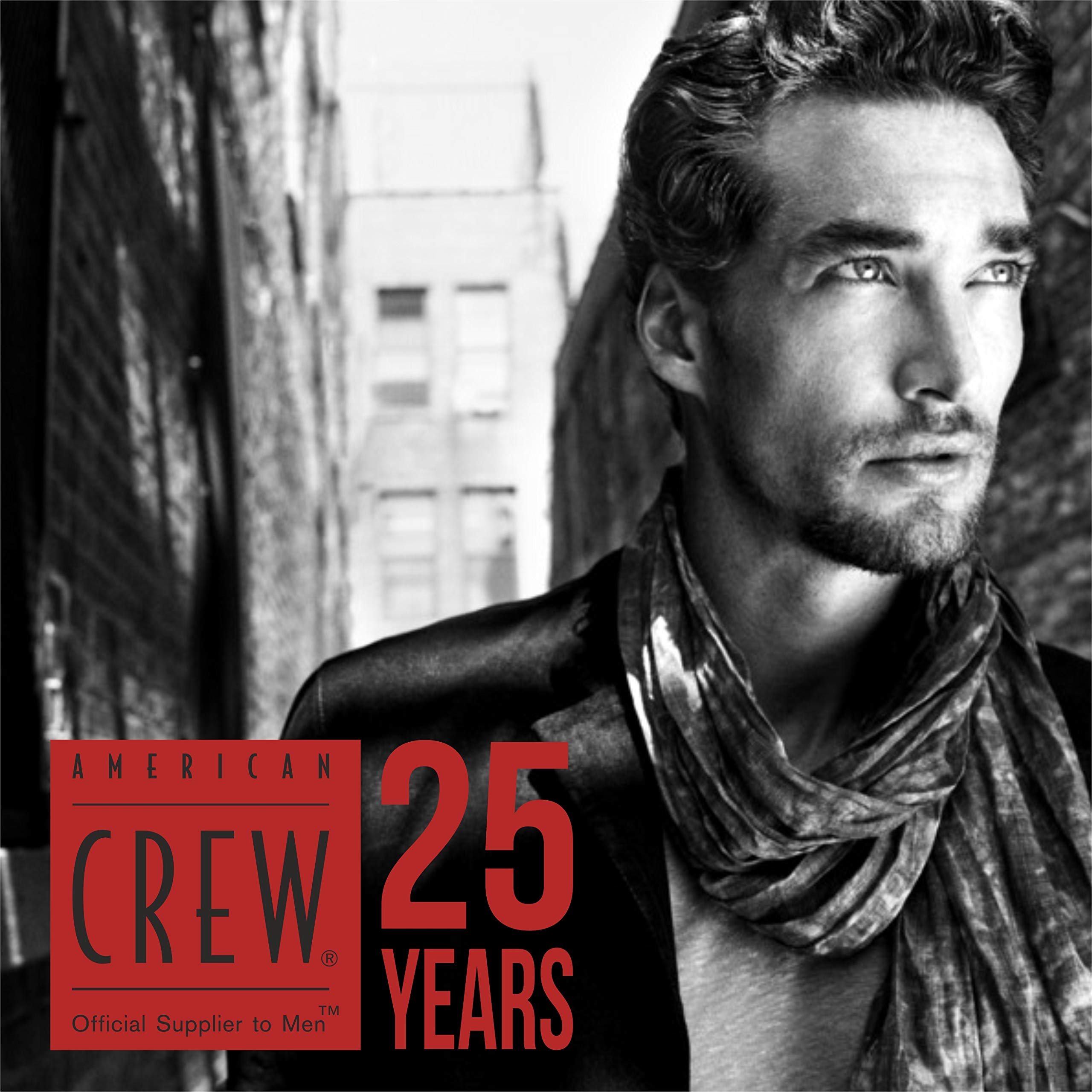 American Crew grooming cream used on towel-dried hair for versatile styling.