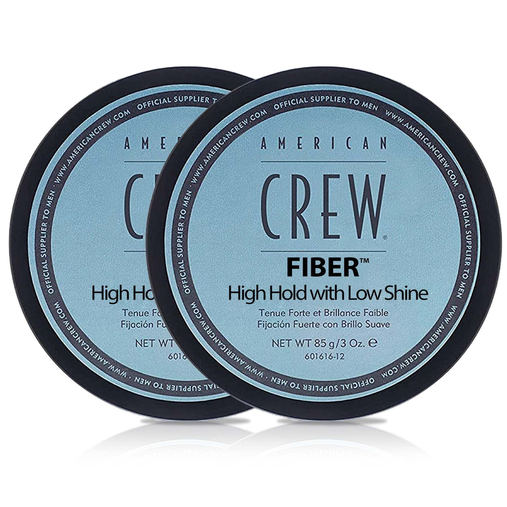 American Crew Hair Fiber pack of 2 for strong hold with matte finish.