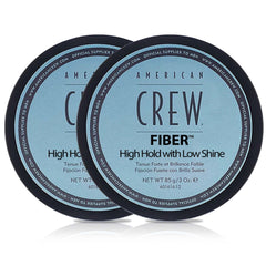 American Crew Hair Fiber pack of 2 for strong hold with matte finish.