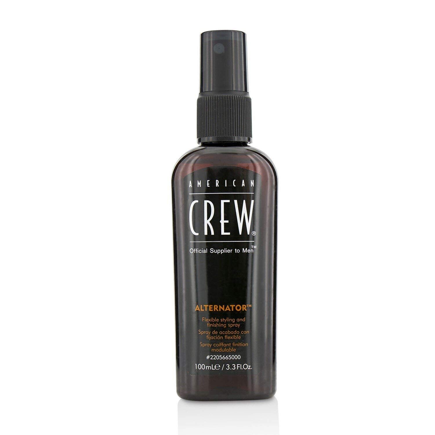 American Crew Hair Spray finish with medium hold and subtle shine for a polished look