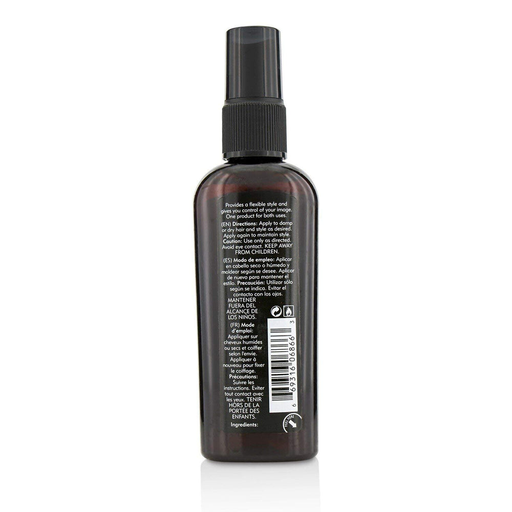 American Crew Hair Spray mist showing even dispersion for quick refreshed looks
