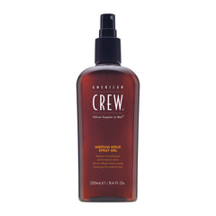 American Crew Medium Hold Spray Gel bottle for natural-looking men’s styling