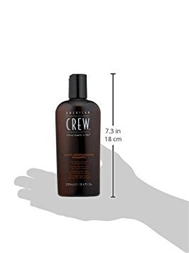 American Crew Moisturizing Shampoo lather shows rich foam for clean hair.