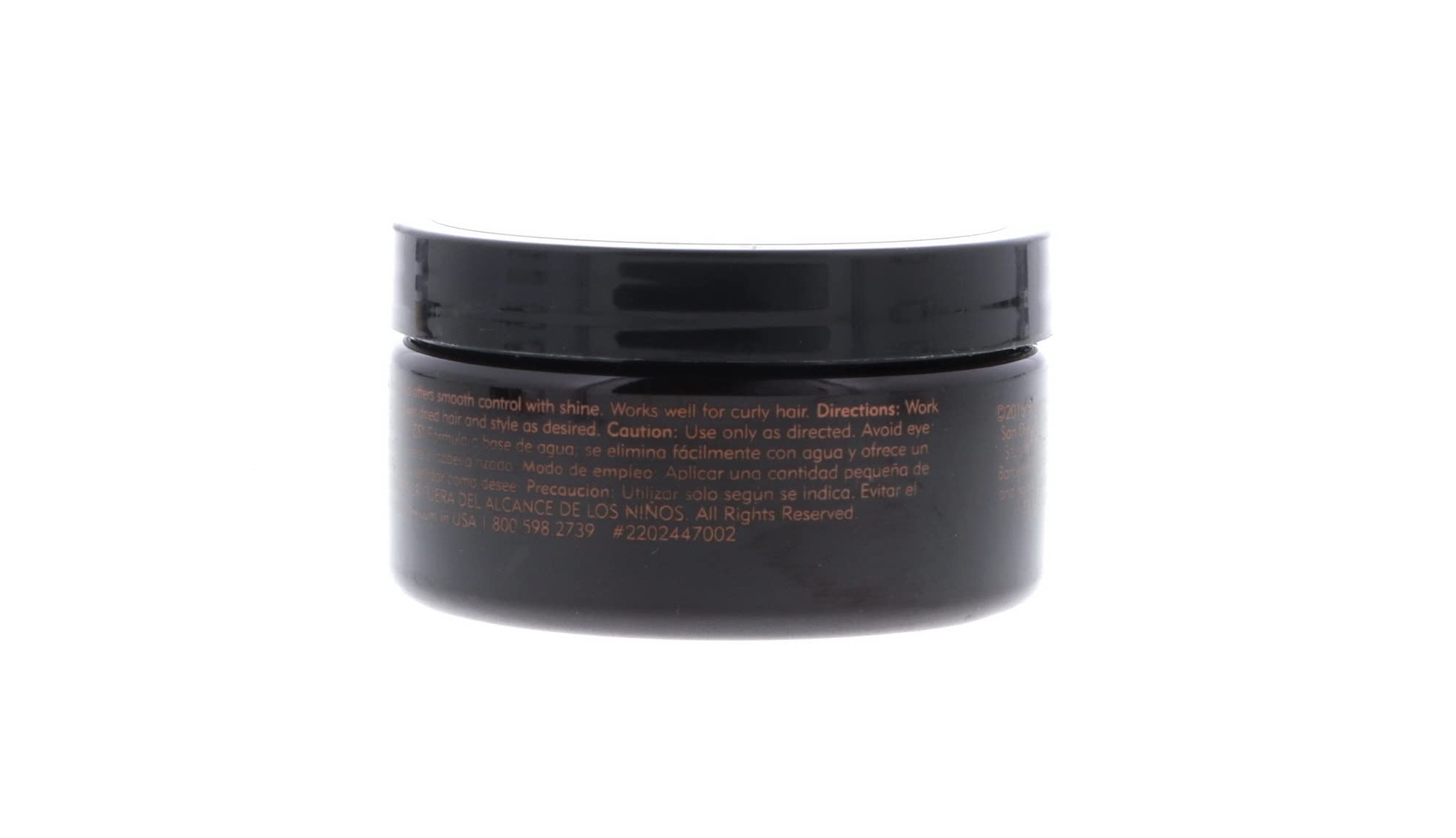 American Crew Pomade 3oz jar brand logo close-up underscores trusted grooming choice.
