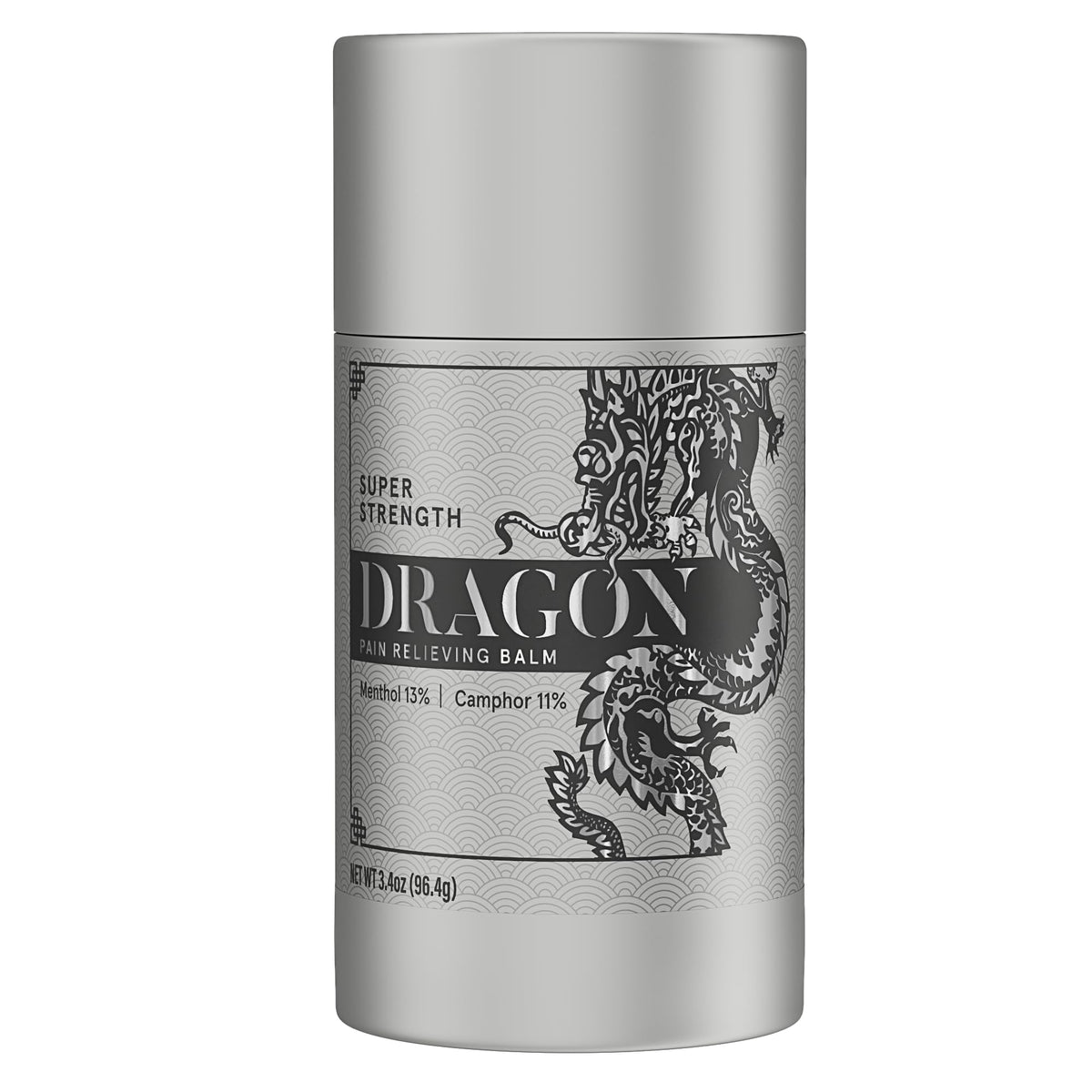 Americanna Wellness Dragon Balm roll-up bottle closed offers portable self-care on the go.