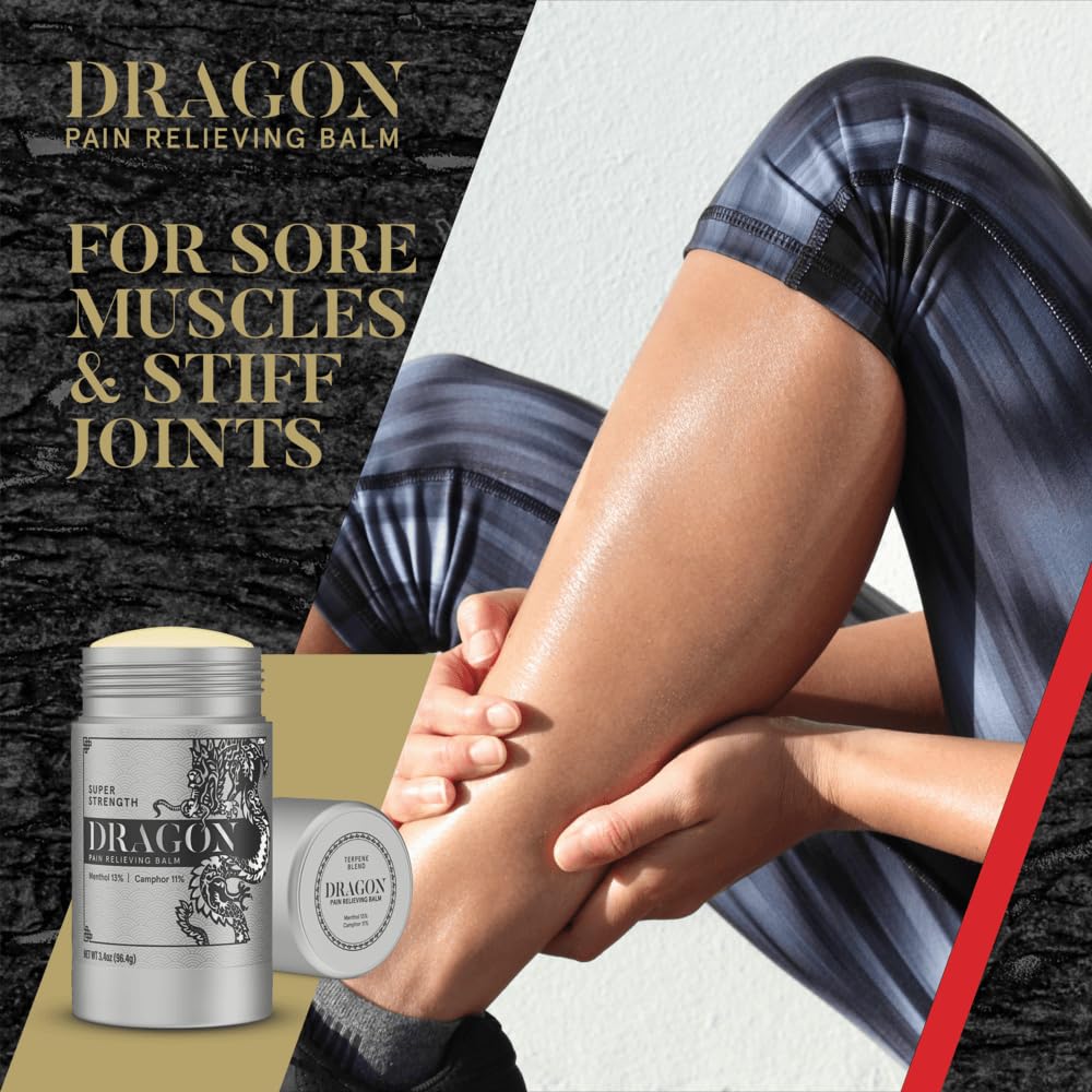 Americanna Wellness Dragon Balm roll-up packaging highlights travel-friendly design for busy days.
