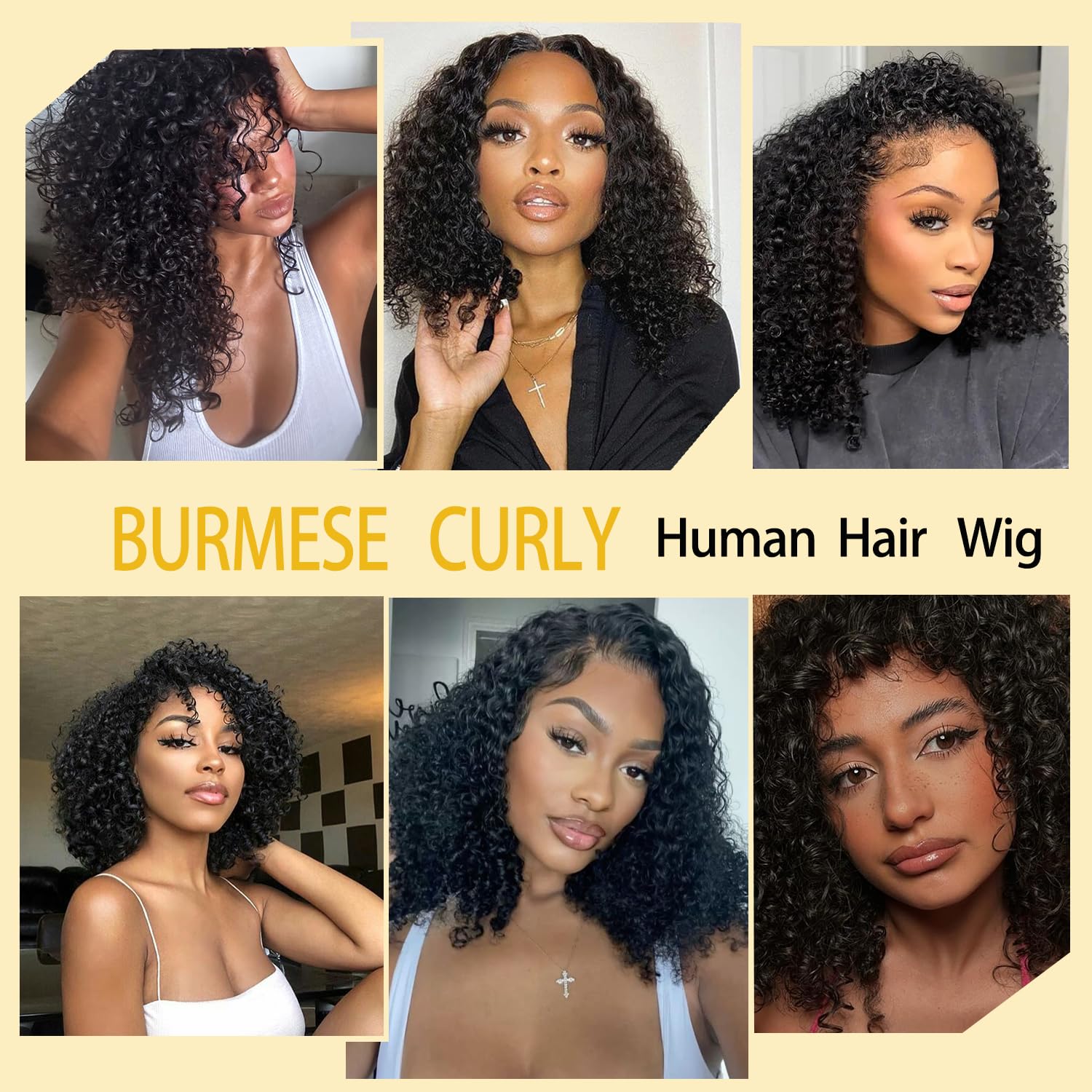 Amicalite Burmese Curly Bundles cuticle-aligned weft ready for seamless blend with hair