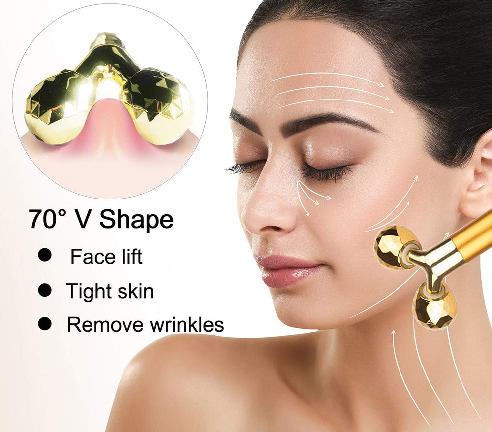 Amirce Face Massager Roller storage-bag keeps kit organized