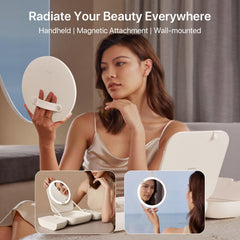 AMIRO M2 LED mirror with color options for precise lighting