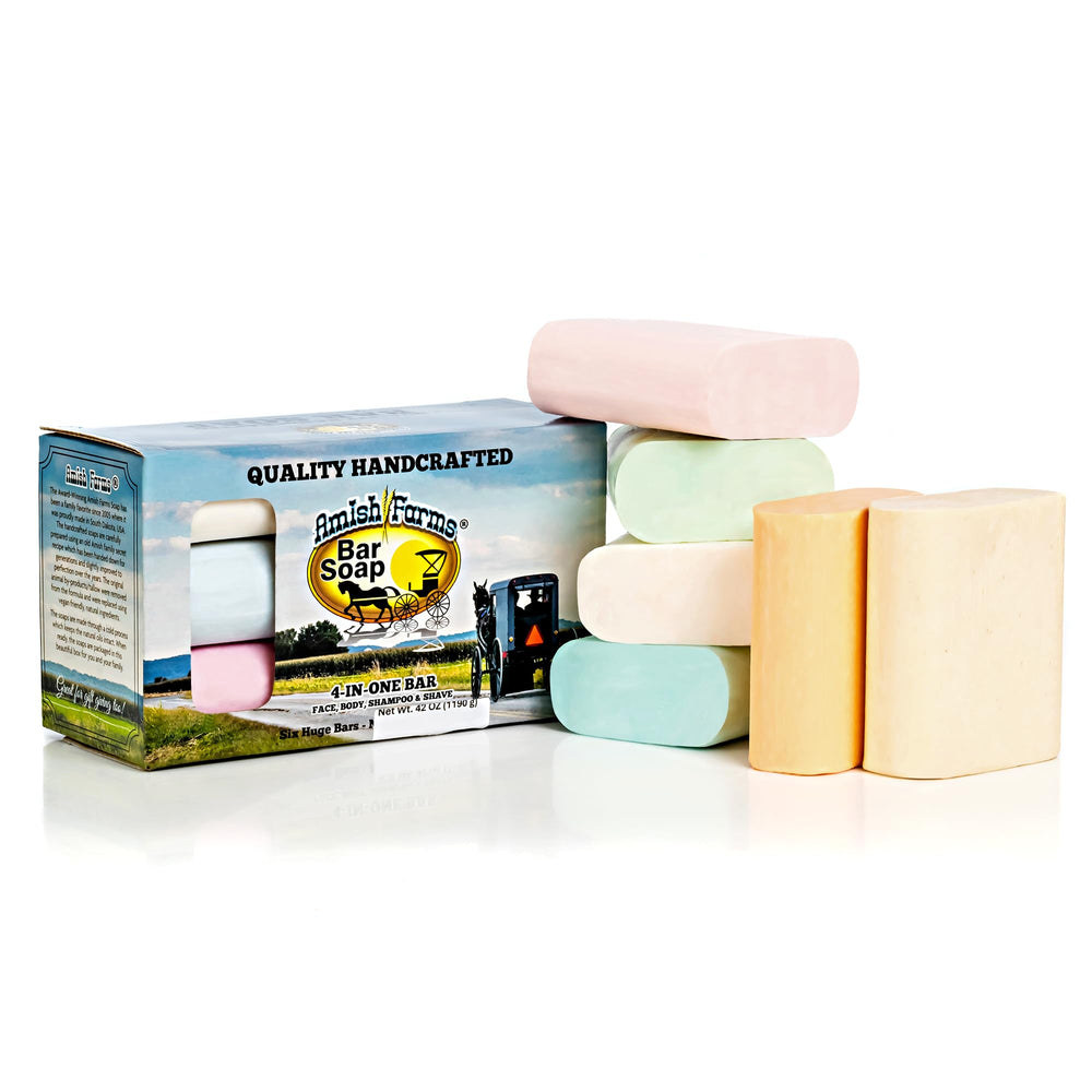Amish Farms bar soap for family everyday cleansing rituals.
