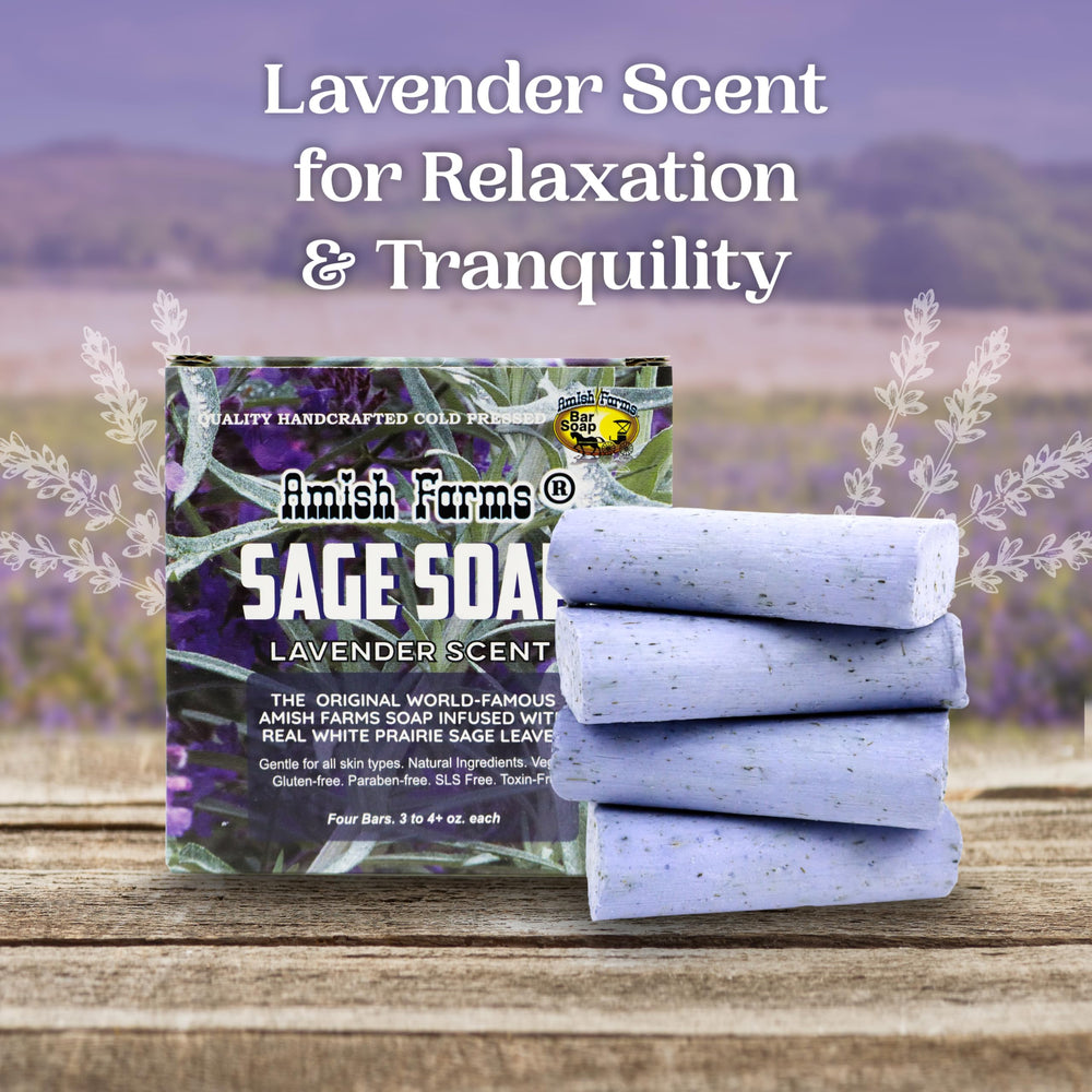 Amish Farms Bentonite-clay cleanse image illustrates deep cleansing and deodorizing effect.