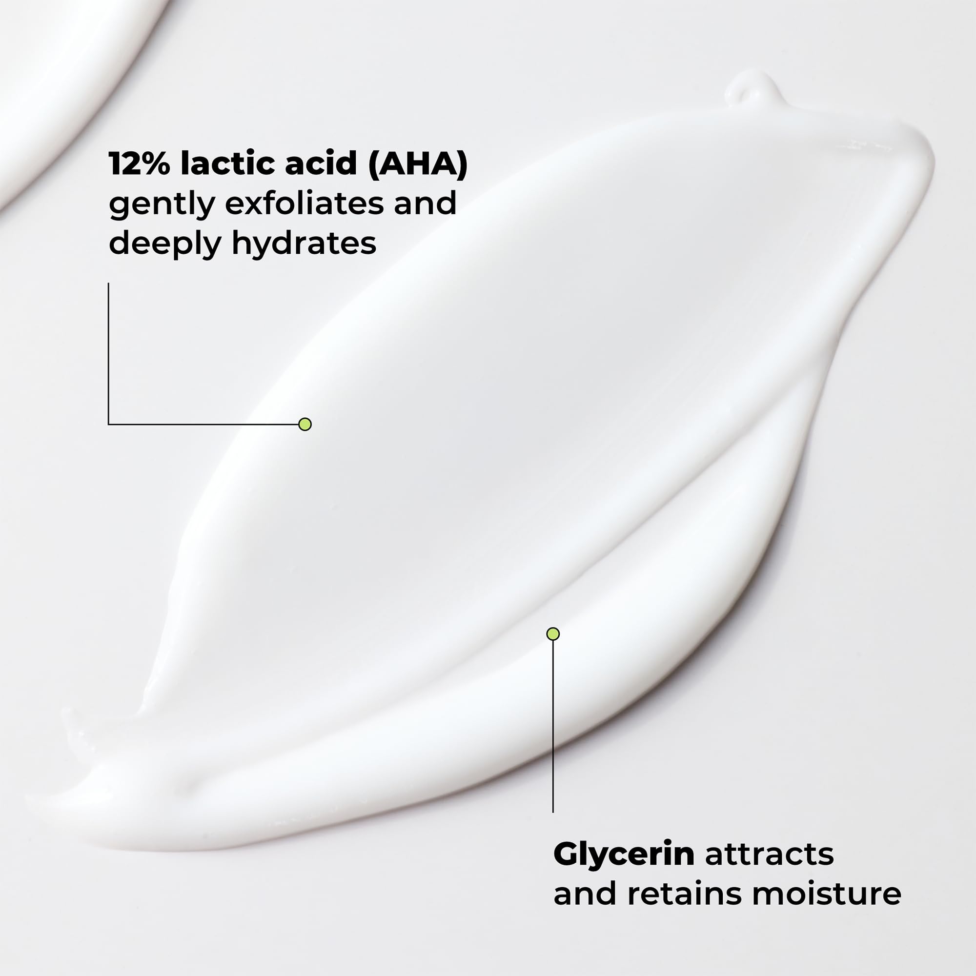 Amlactin back label with ingredient list and product benefits visible