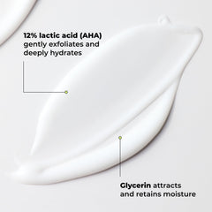 Amlactin back label with ingredient list and product benefits visible