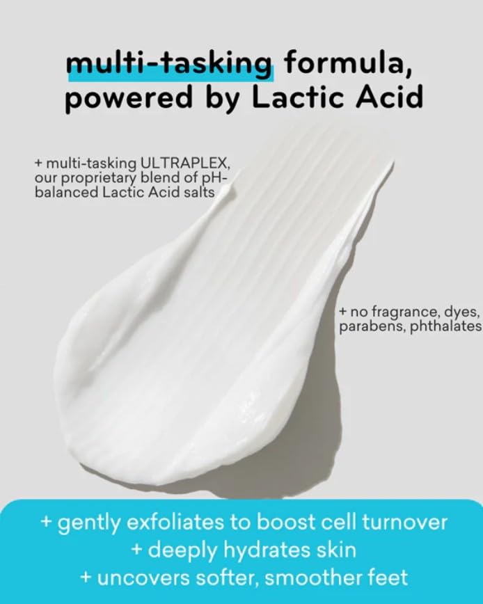 AmLactin Foot Cream Therapy hydration graphic illustrates moisture delivery