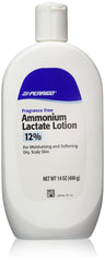 Ammonium Lactate Lotion 12% fliptop bottle front promotes hydration for dry skin