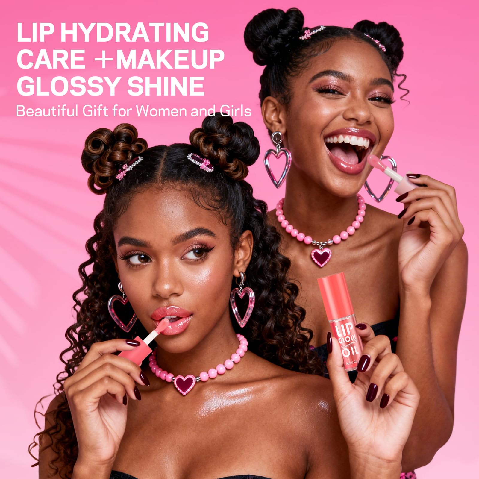 AMOADO lip oil large brush head ensures smooth even application