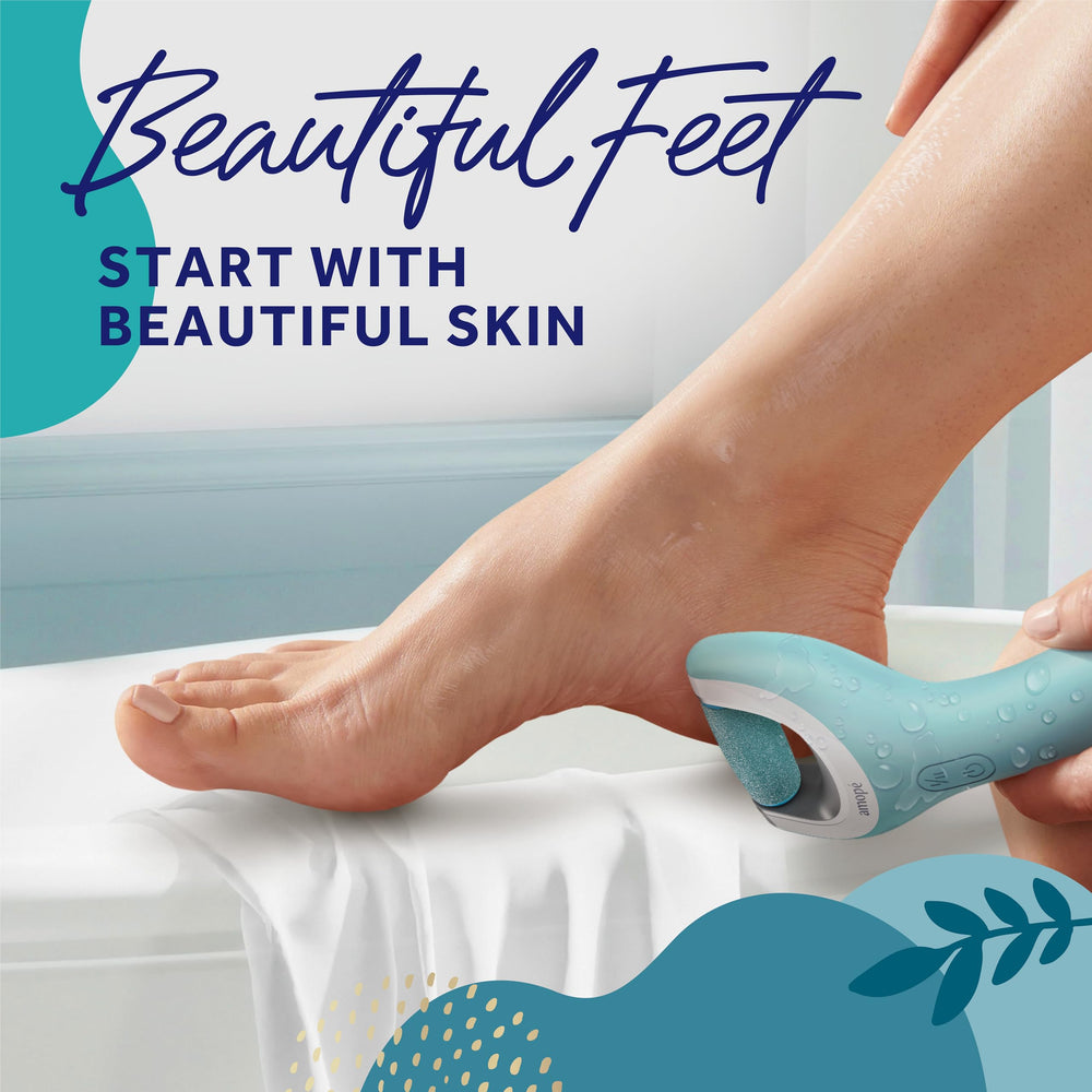 Amope Pedi Perfect Pro dual-speed control lets you adjust pressure comfortably