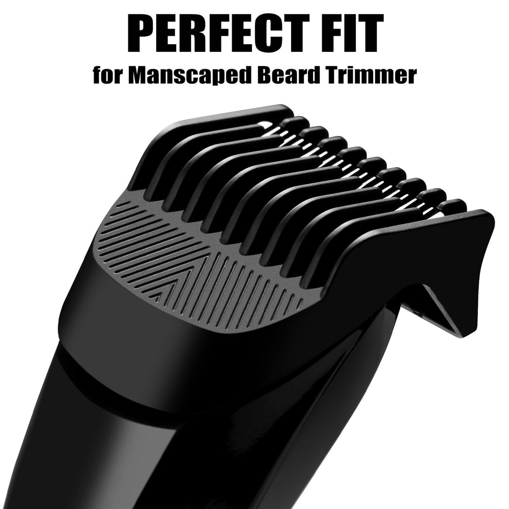 Amorka replacement guard 2mm for Manscaped Beard Hedger maintains even stubble with comfortable distance.