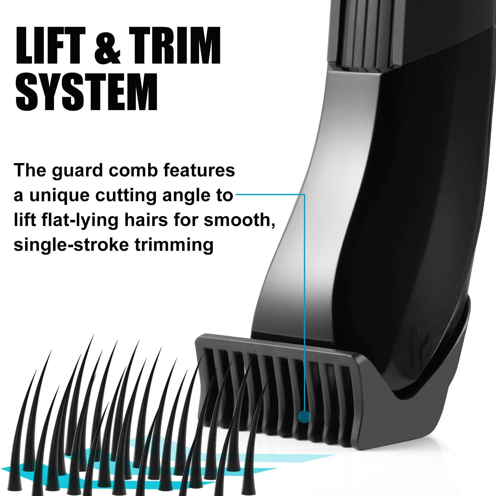 Amorka replacement guard 6mm for Manscaped Beard Hedger supports versatile shaping and longer trims.