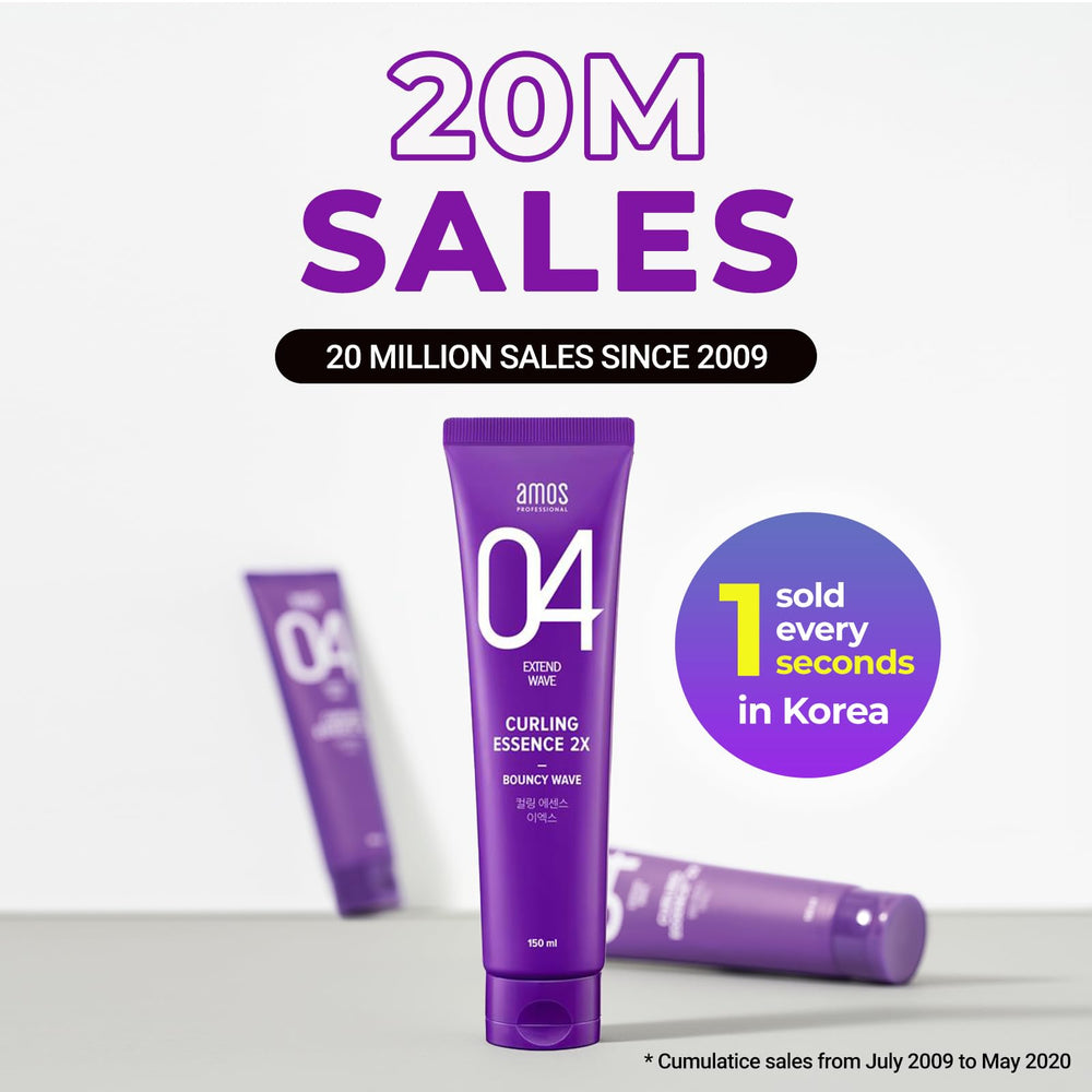AMOS PROFESSIONAL Curl Defining Cream 2X curl-definition for resilient waves.