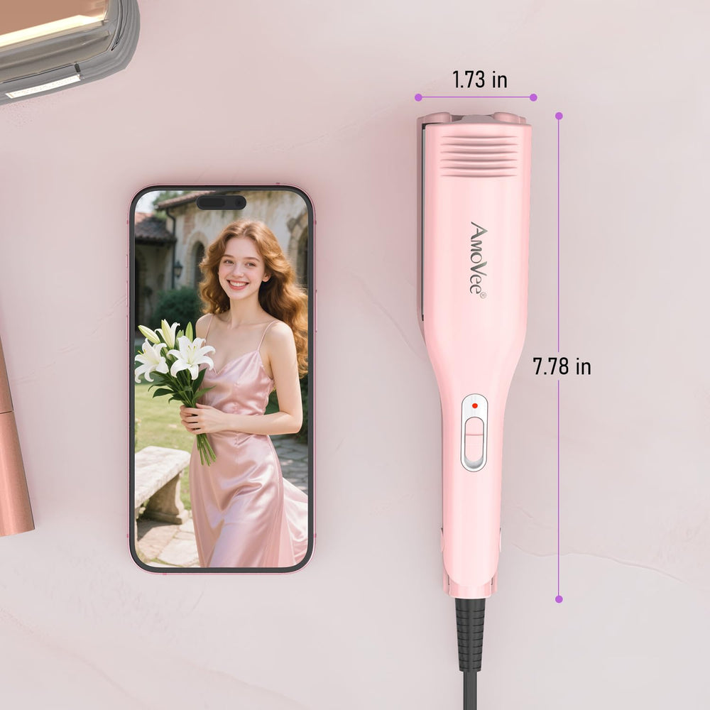AmoVee three ceramic barrels detail for versatile beach waves