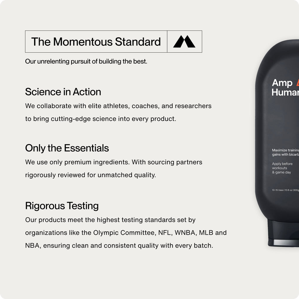 Product label shows Informed Sport certification for athletes.