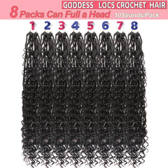 AMUMI Goddess Locs soft and lightweight feel for comfortable all-day wear.