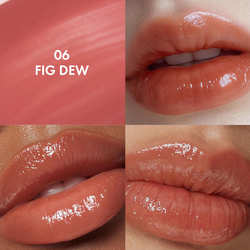 Amuse Seoul Daisy Flower Dew Tint 06 Fig Dew color swatch showing vibrant shade