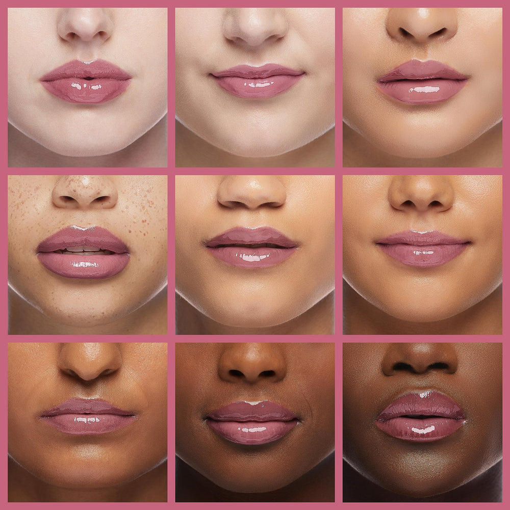 Amuse Seoul Jel-Fit Tint color swatch showing high pigmentation with hydrated, glossy finish