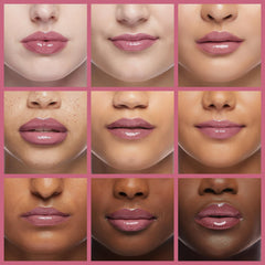 Amuse Seoul Jel-Fit Tint color swatch showing high pigmentation with hydrated, glossy finish
