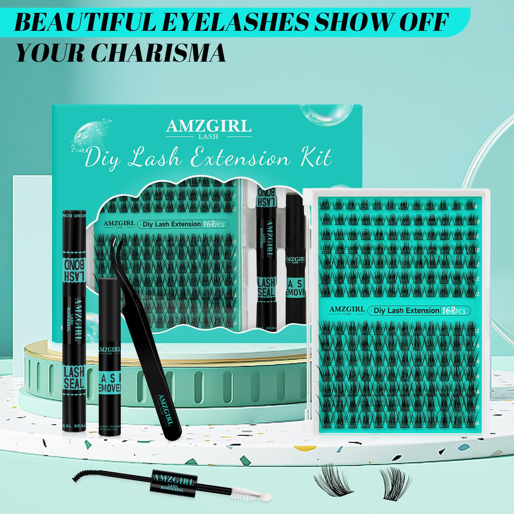 AMZGIRL LASH application tips guide beginners through steps.