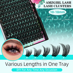 AMZGIRL LASH applicator-tweezer offers precise cluster placement.