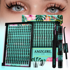 AMZGIRL LASH Autumn Leaves Kit packaging for easy at-home lash DIY