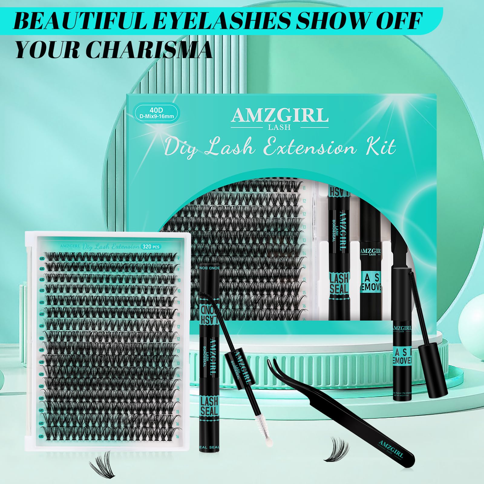 AMZGIRL LASH DIY kit lets you switch styles anytime