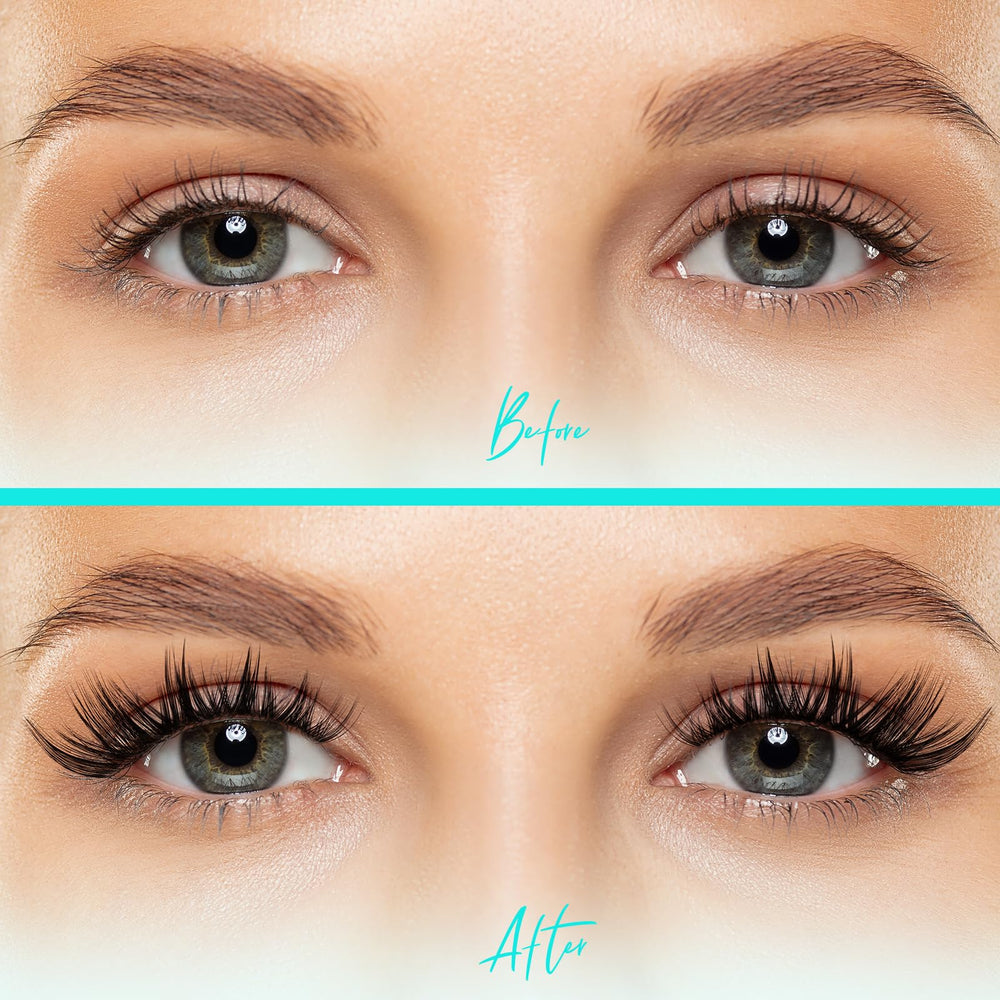 AMZGIRL LASH DIY-application steps guide supports at-home styling.