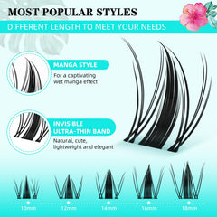 AMZGIRL LASH waterproof bond and seal demonstrates strong hold