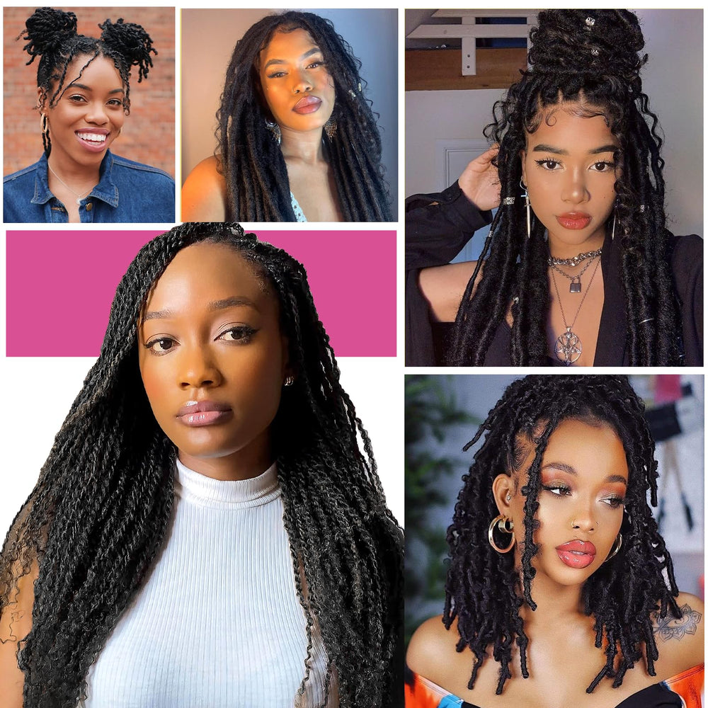 Amzluck Afro Kinky bulk hair 12in is bleach-dye friendly for color customization