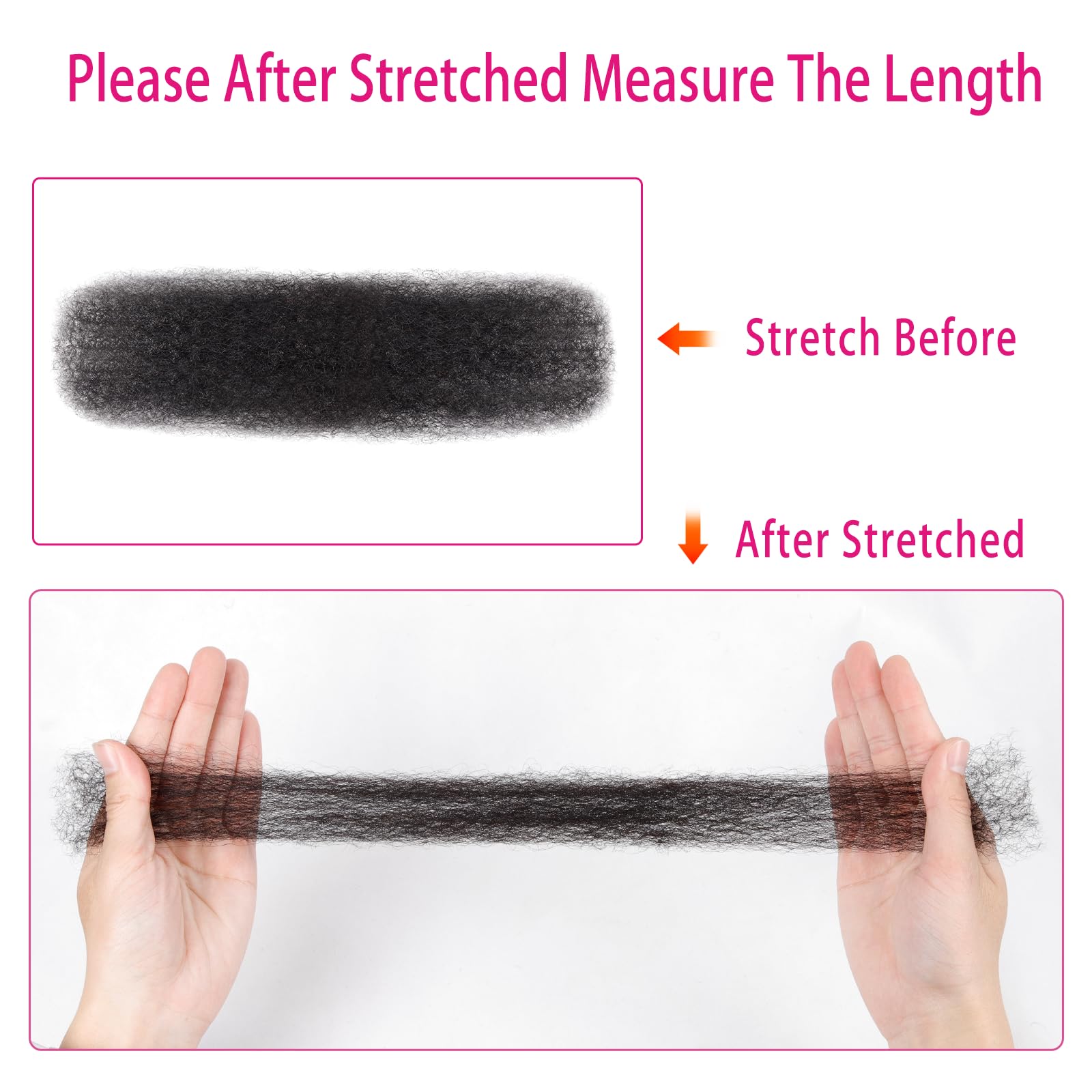Amzluck Afro Kinky bulk locs hair 12in great for faux locs with fullness