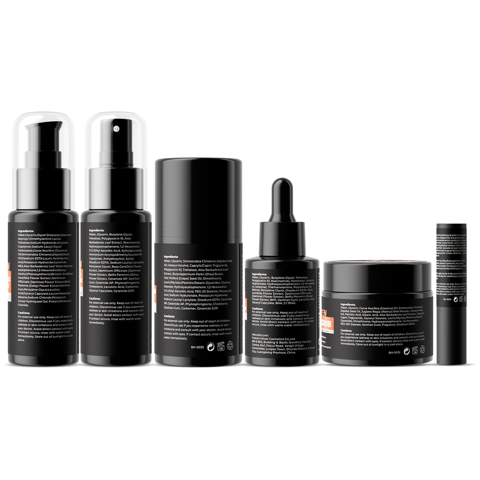 AN BAILIHUA six-step kit packaging showcases ready-to-gift presentation.