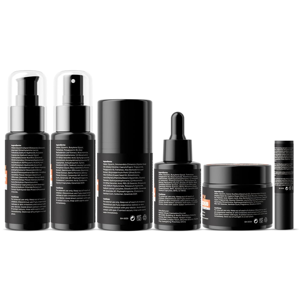 AN BAILIHUA six-step kit packaging showcases ready-to-gift presentation.