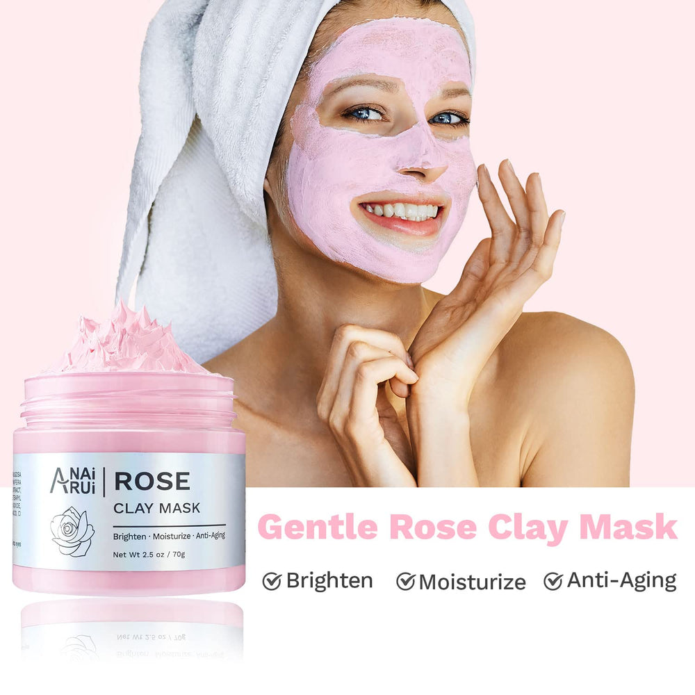ANAI RUI 3-in-1 set packaging showcases triple masks for at-home spa.