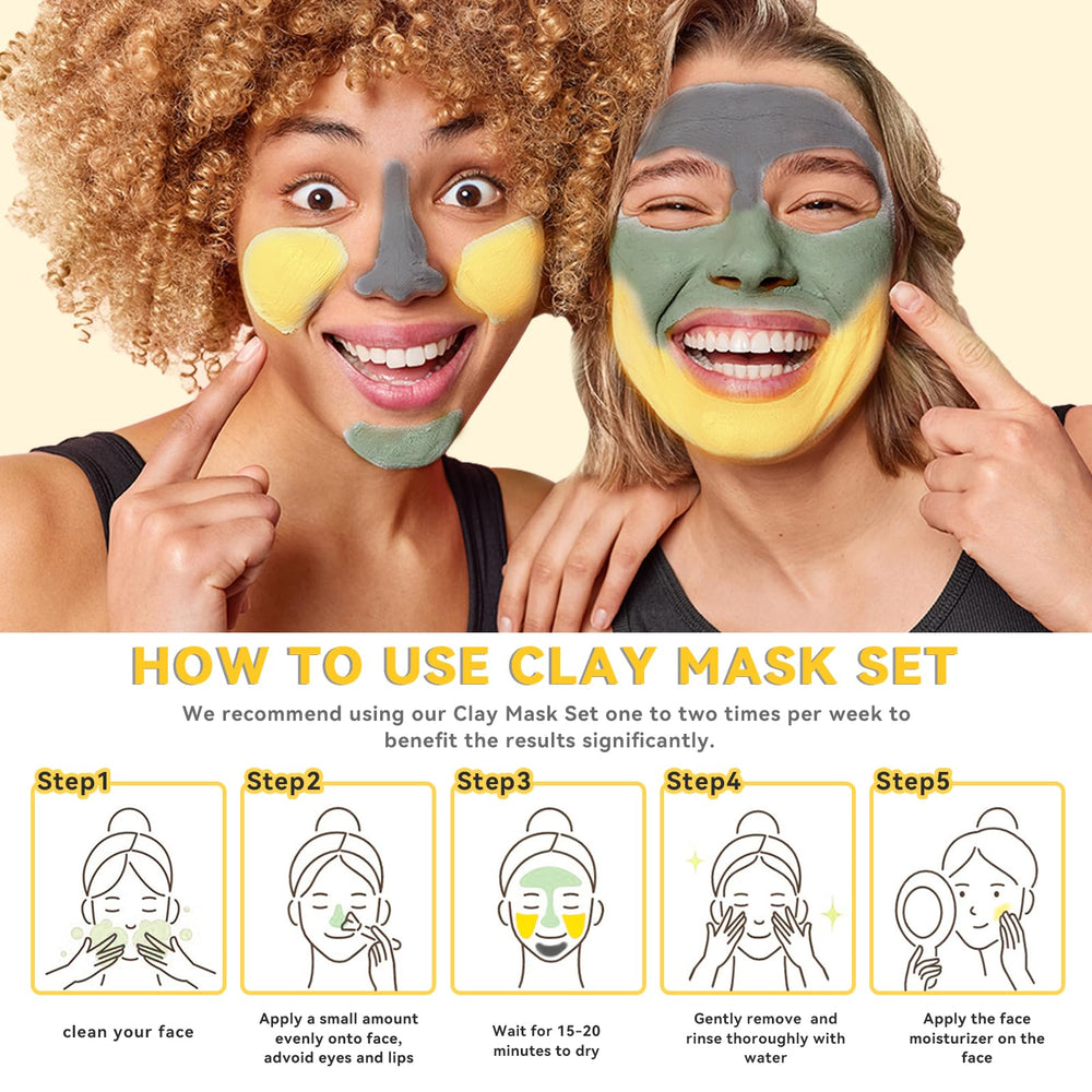 ANAI RUI clay mask texture close-up reveals creamy consistency.