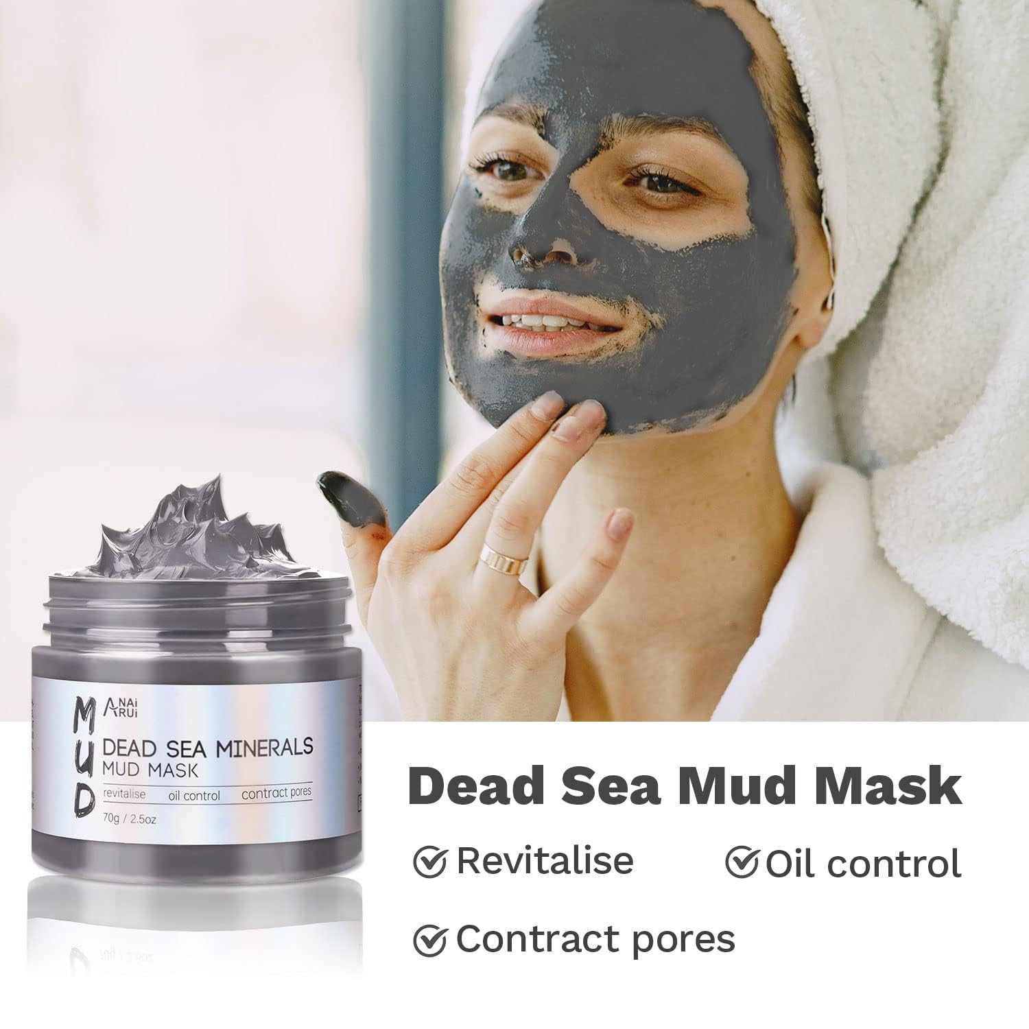 ANAI RUI face-mask-application timing demonstrates a 15-20 minute treatment.