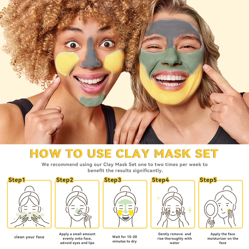 ANAI RUI mask texture close-up reveals fine clay particles for deep cleansing.